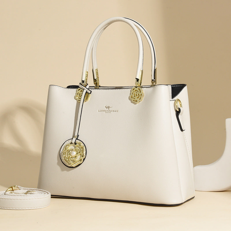 Women's Large Capacity Commuter Style Soft Fabric Handbags