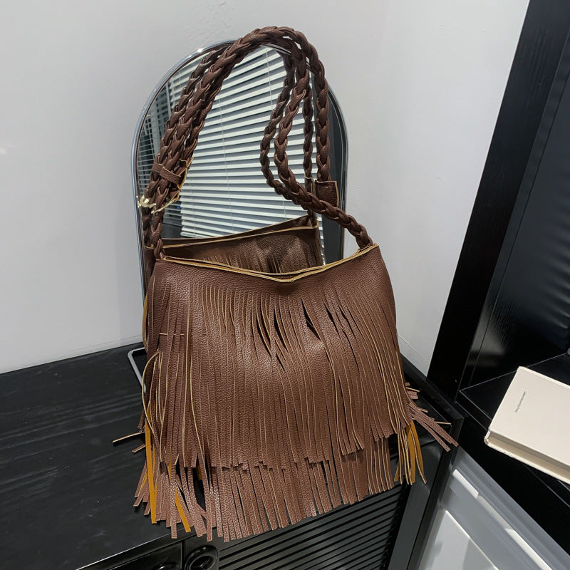 American Bohemian Tassel Vintage Saddle Fashion Crossbody Bags