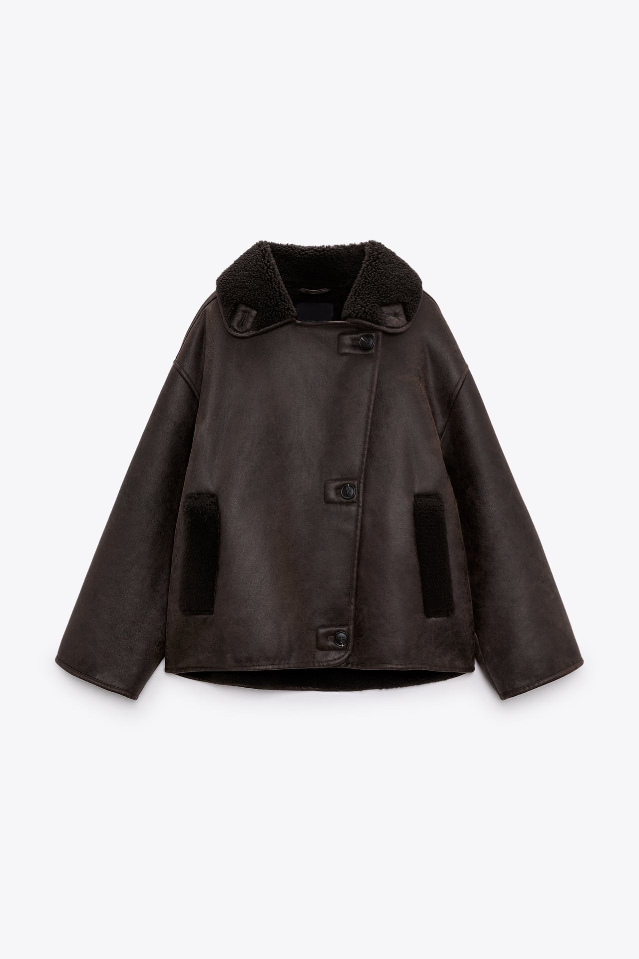 Women's Retro Imitation Lamb Wool Lapel Fur Coats