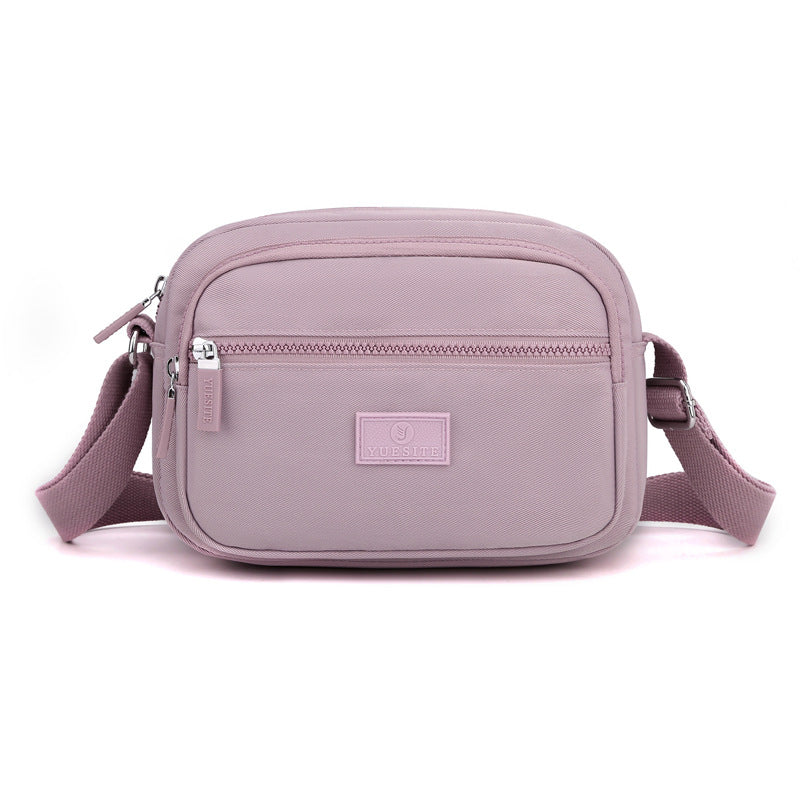 Women's Fashion Nylon Simple Lightweight Splash Proof Crossbody Bags
