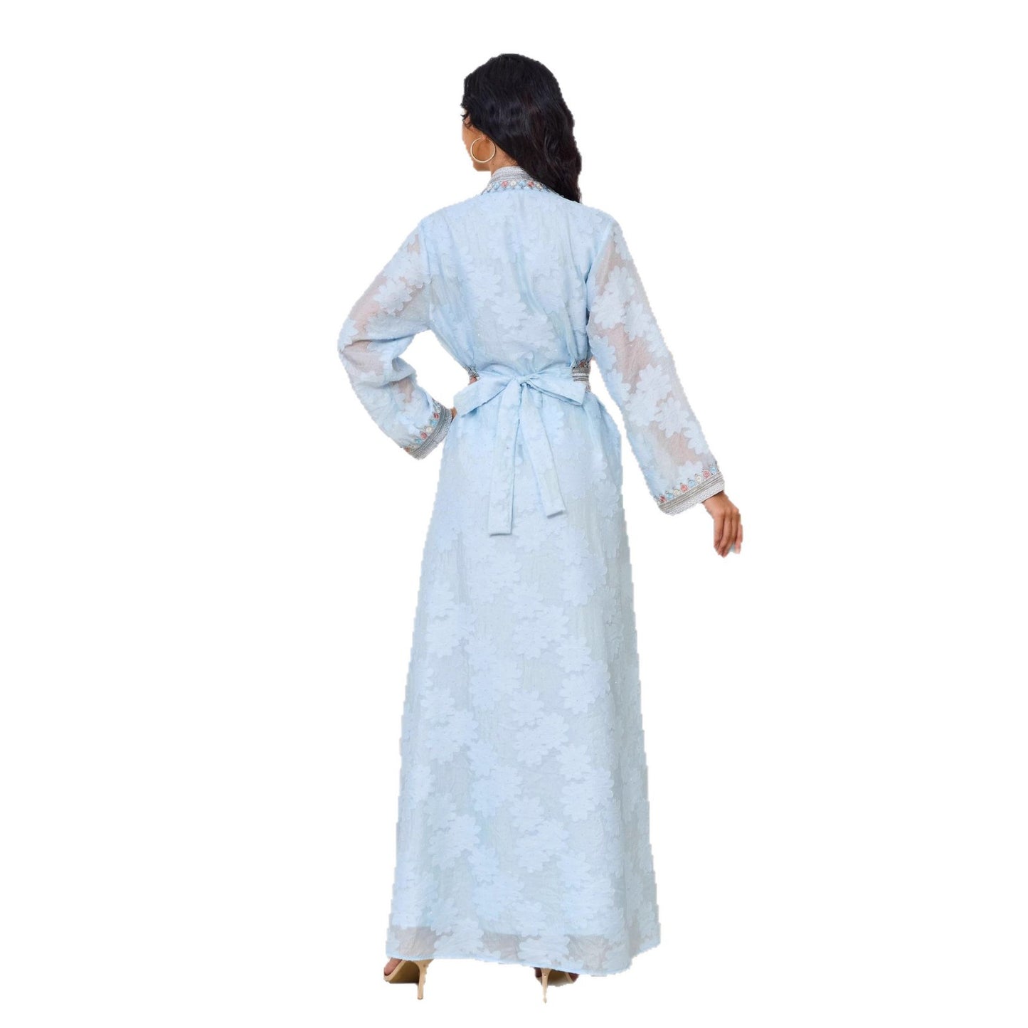 Women's Glamorous Muslim Dress Two-piece Elegant Dresses