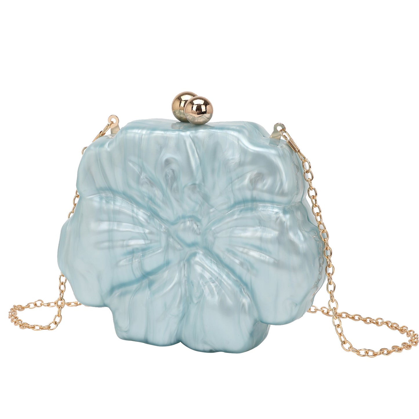 New Dinner Flower Multicolor Acrylic Fresh Bags