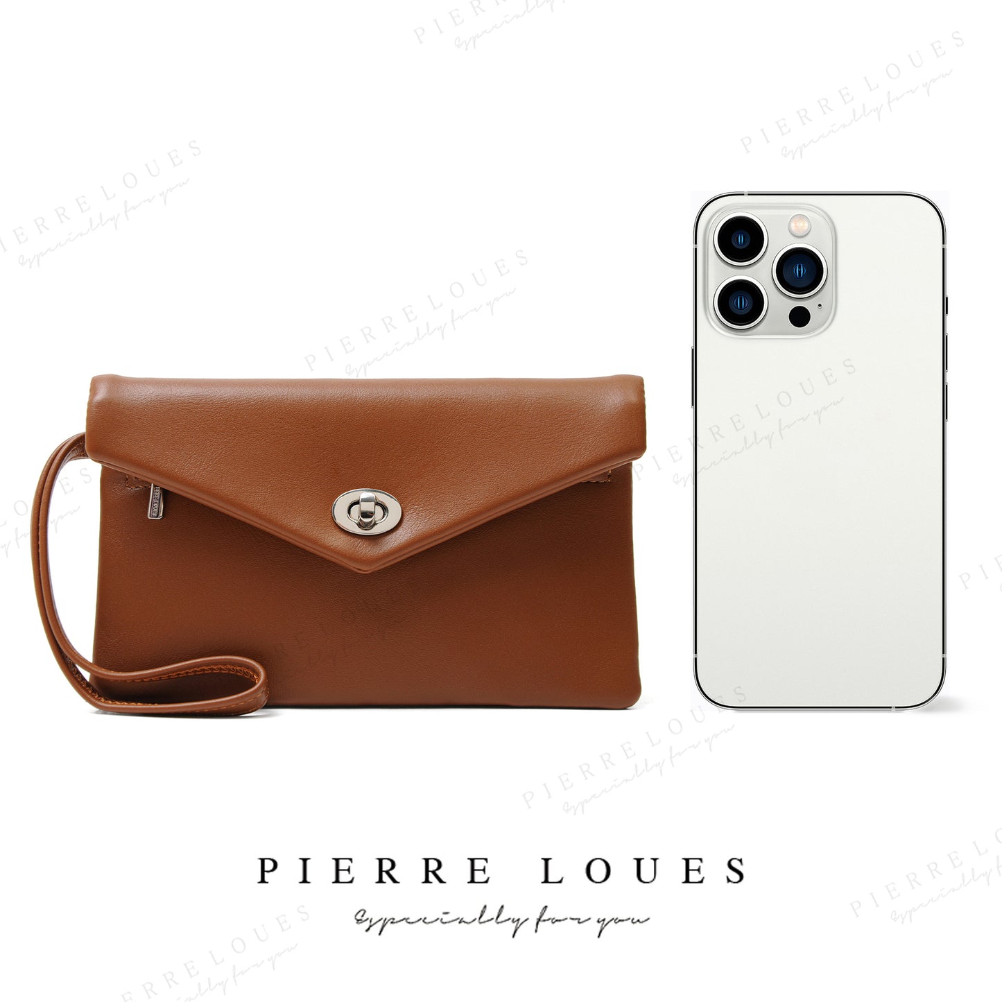 Women's Clutch Large Capacity Long Wrist Strap Ladies Wallets