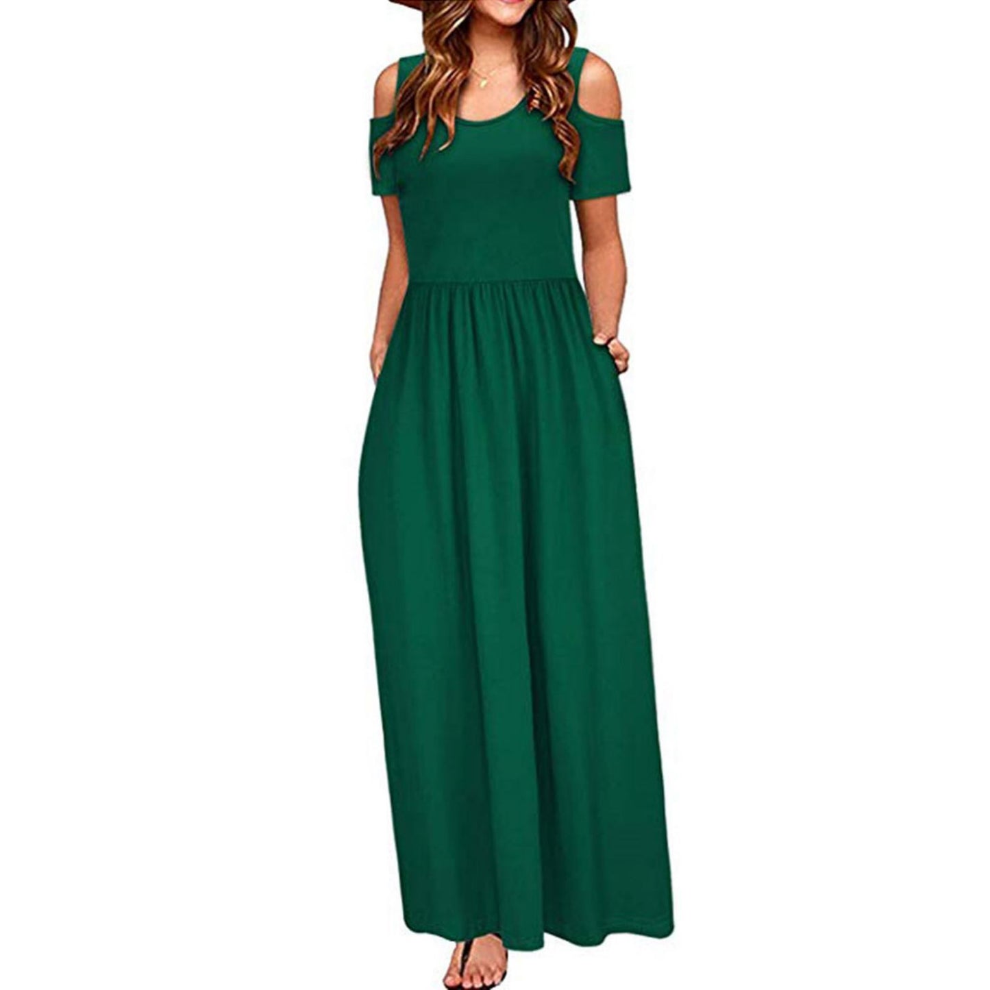 Women's Round Neck Fashion Casual Sleeve Shorts