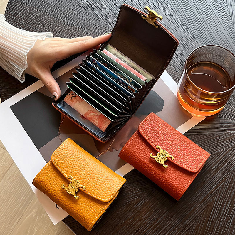 Style Advanced Light Luxury Certificate Multiple Card Holder