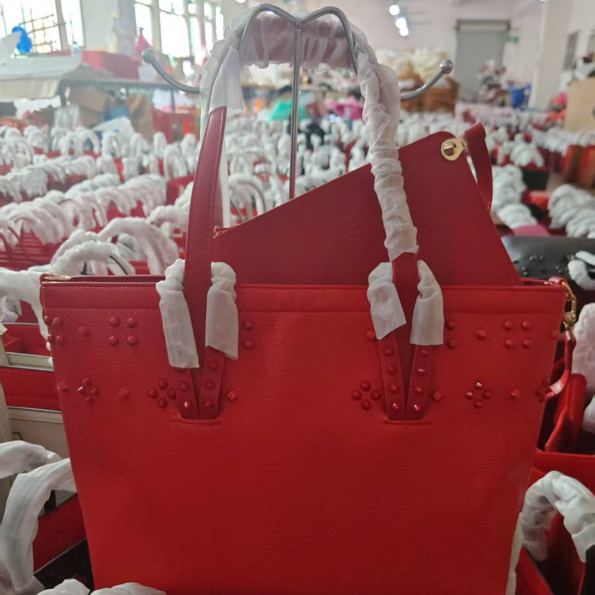 Stylish Trendy Pattern Large Capacity Letter Handbags