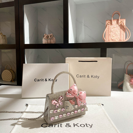 Pretty Durable Graceful Dinner High-grade Cat Handbags