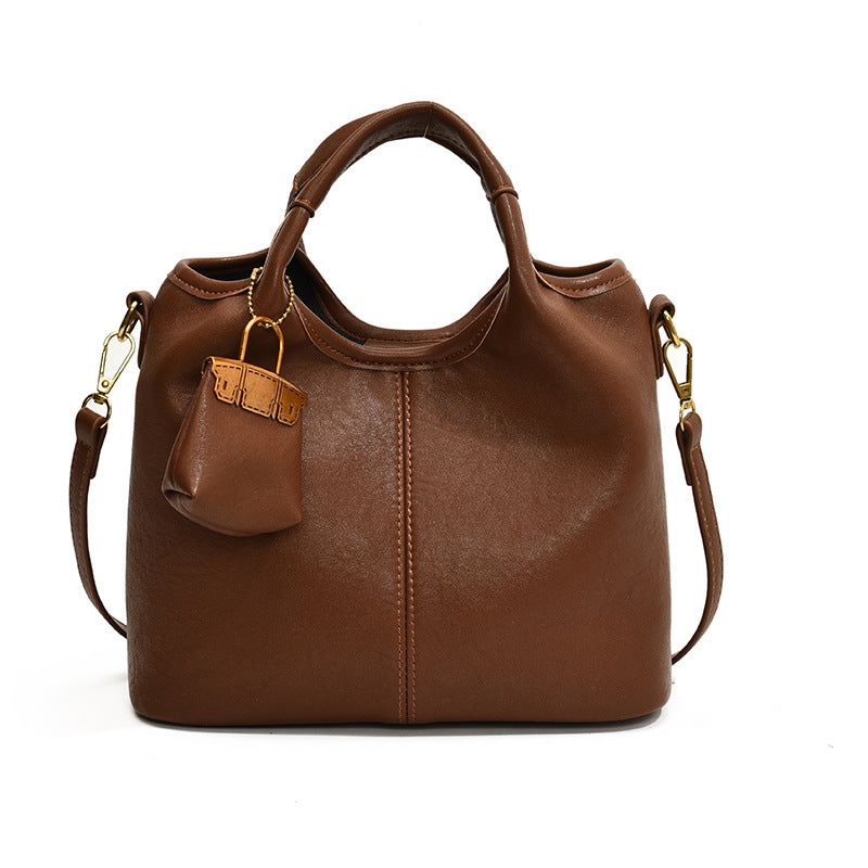 Women's Autumn Retro Fashion Minority Simple High-grade Tote Bags
