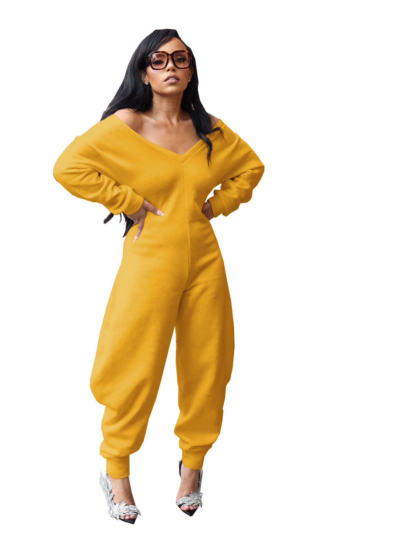 Popular Women's Long Sleeve Sweatshirt Sexy Women's Jumpsuit/clothing