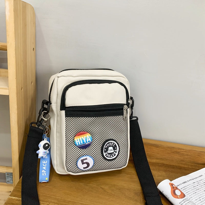 Men's Pretty Trendy Schoolgirl Cool Mobile Men's Messenger Bags