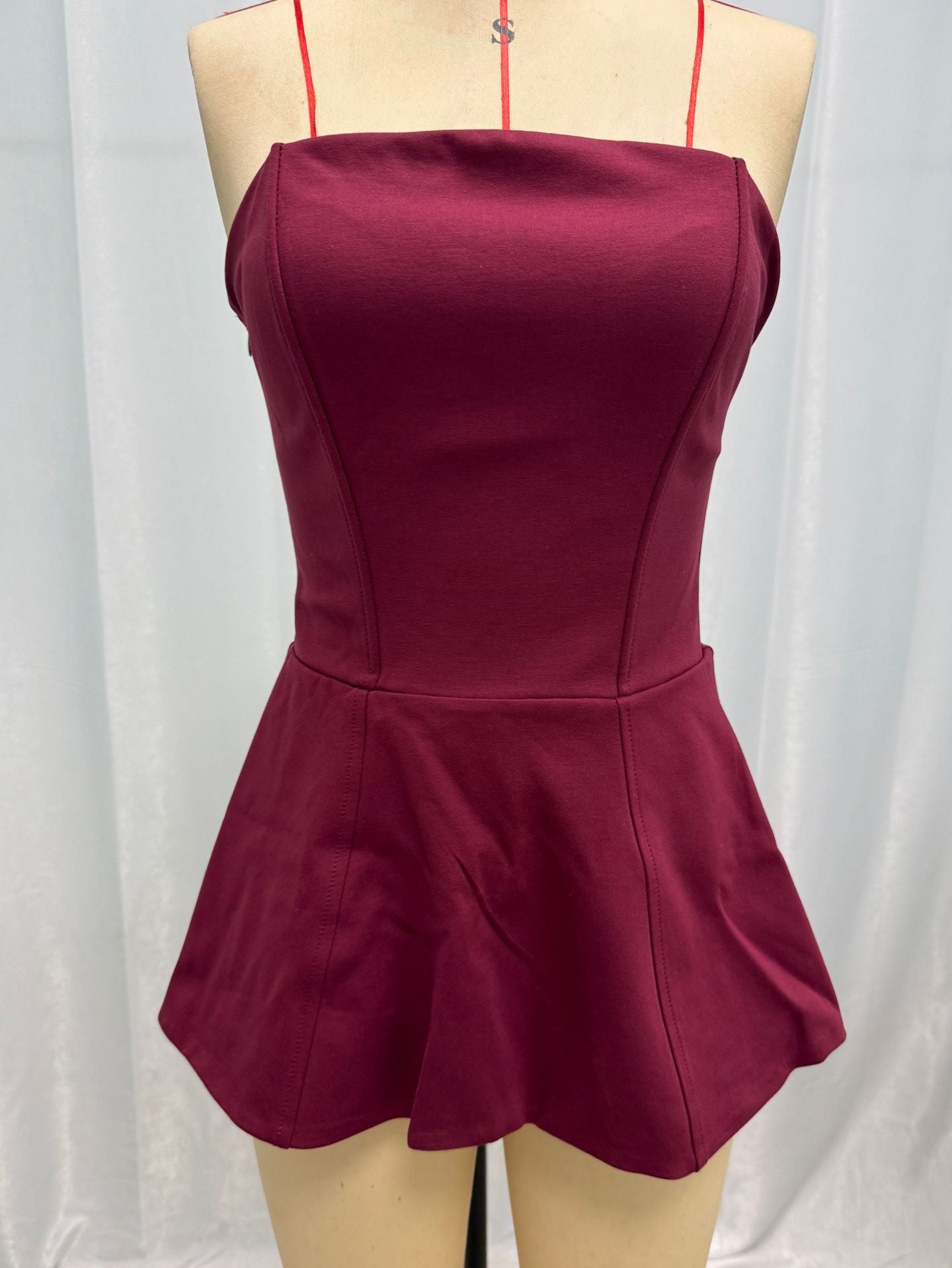 Fashion Design Body Shaping Fishbone Tube Slimming Tops