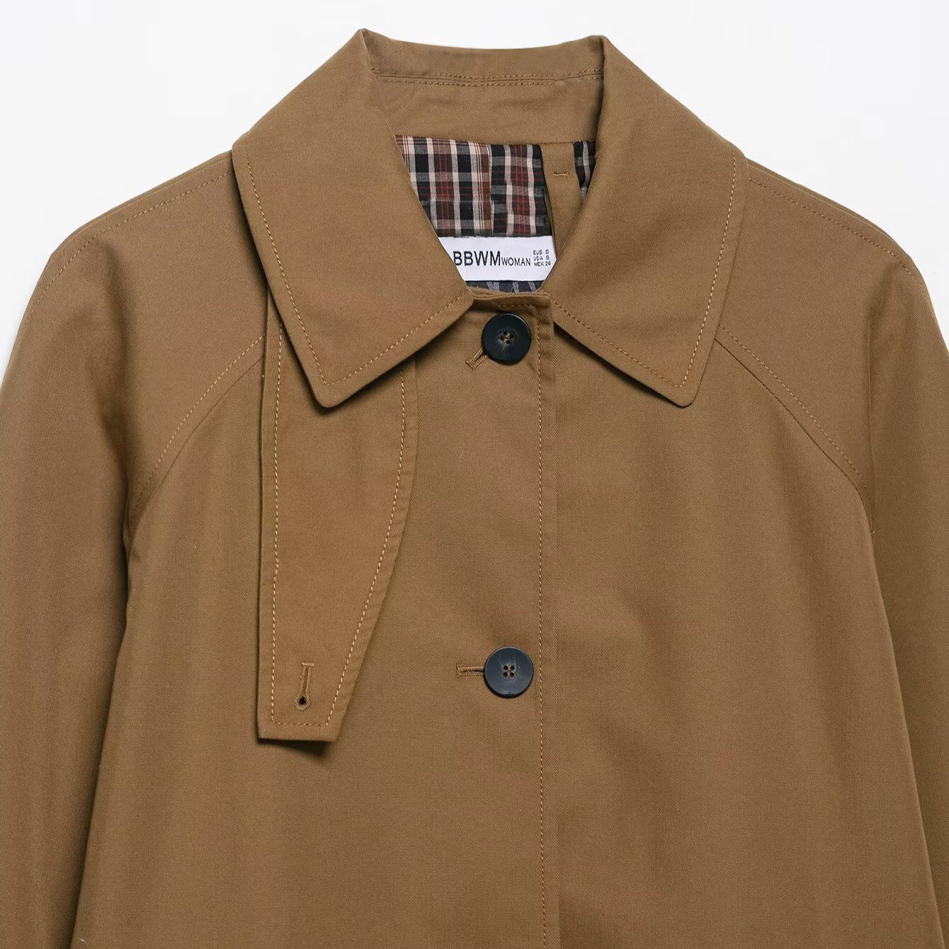 Women's Homemade Funky Casual Versatile Mid-length Trench Coats