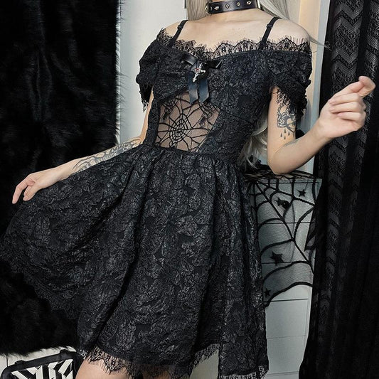Women's Dress Autumn Dark Halloween Gothic For Dresses
