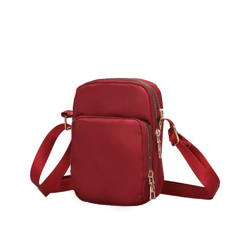 Women's Leisure Change Mountain Climbing Solid Color Phone Bags