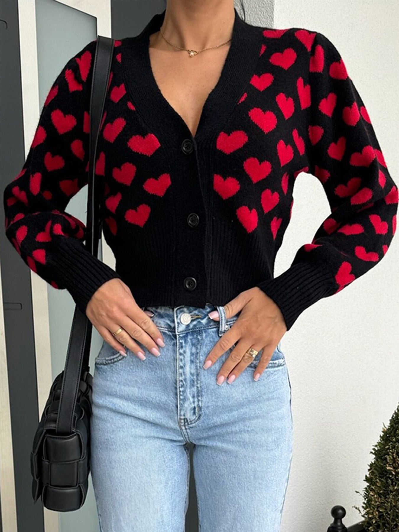 Women's Casual Small Love Valentine's Day Sweaters