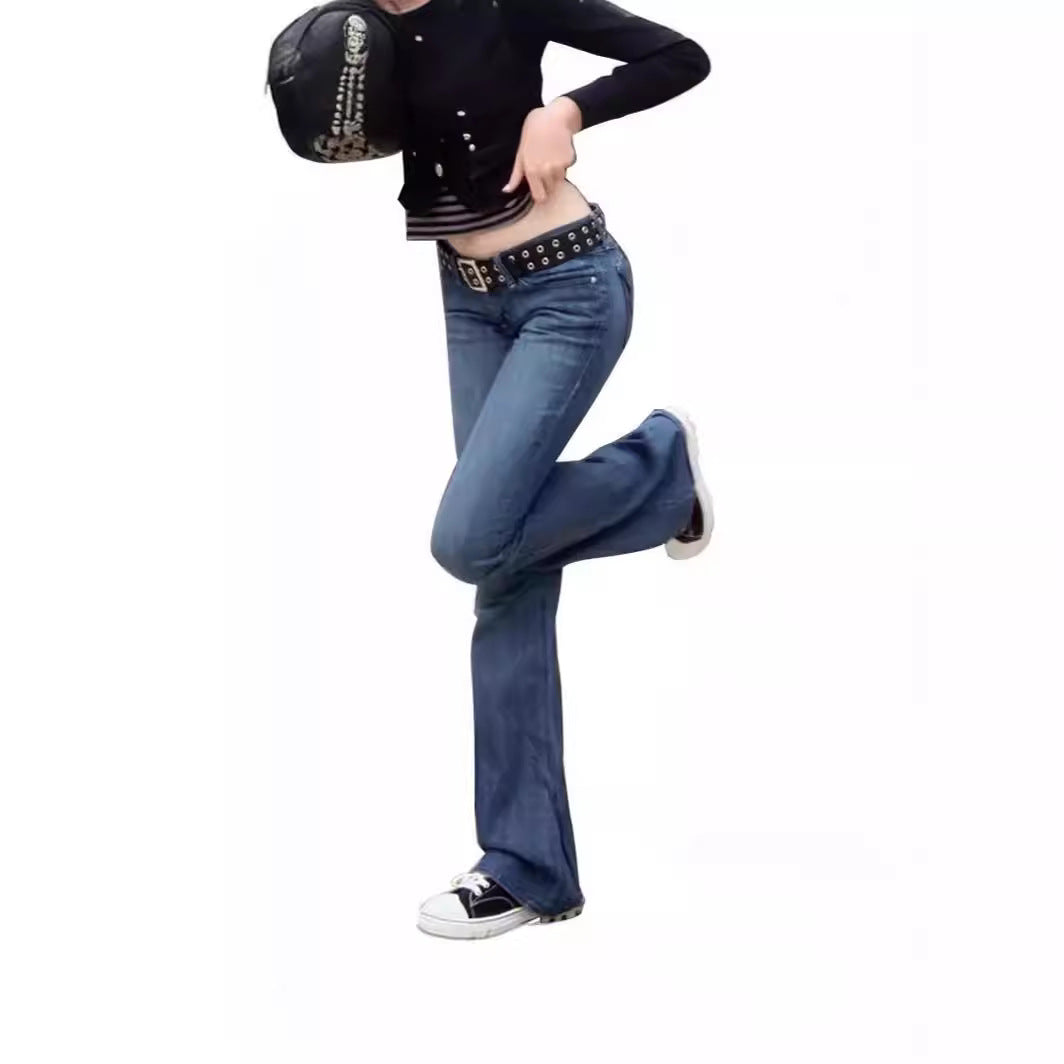 Women's Retro Simple Casual Slimming Fashionable For Jeans