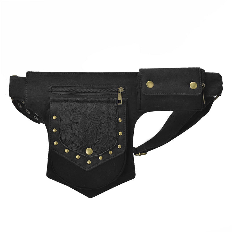 Women's & Men's & Vintage Fashion Multifunctional Storage Mobile Men's Waist Packs