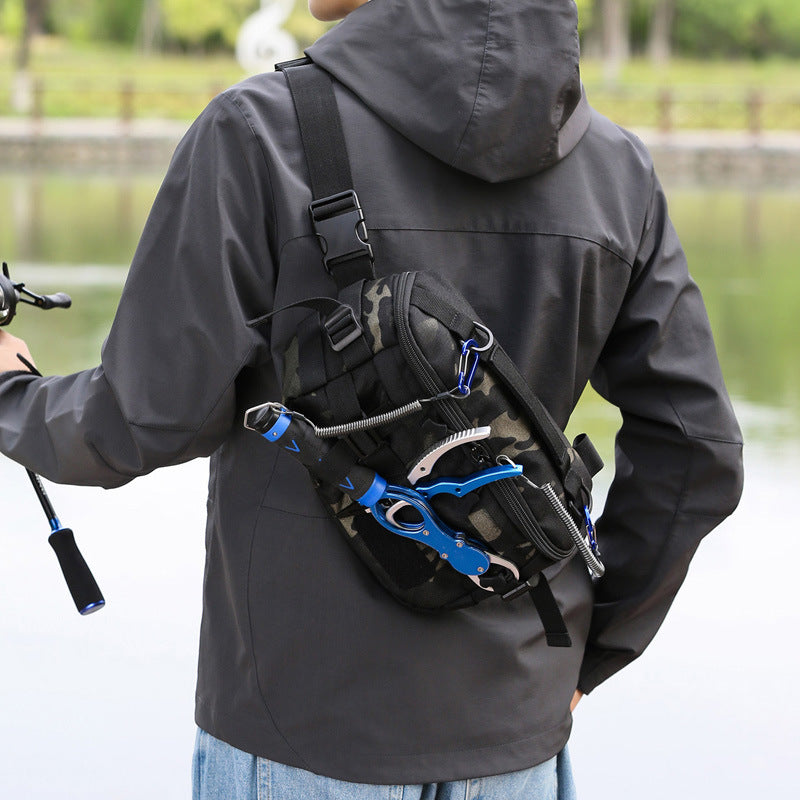 Men's Special Lure Integrated Storage Steel Ball Sports Backpacks