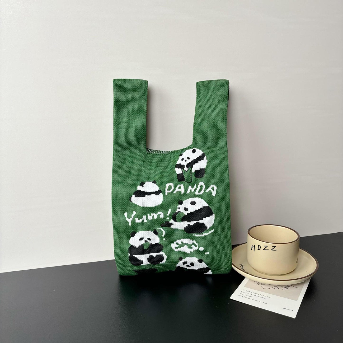 Cartoon Wrist Large Capacity Minority Hand Handbags