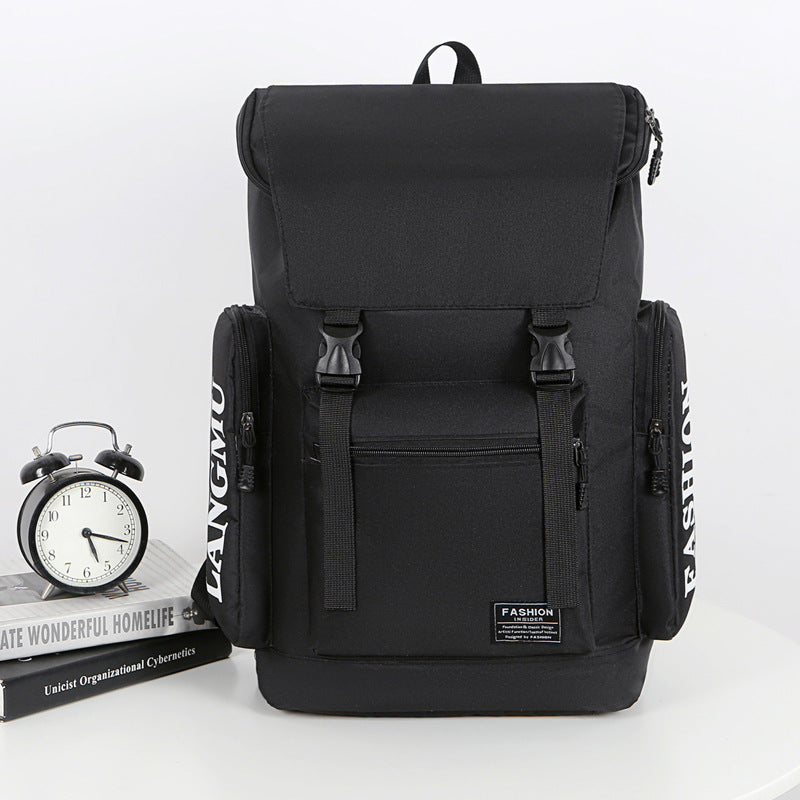 Men's Large Capacity Computer Tooling Style Leisure Backpacks