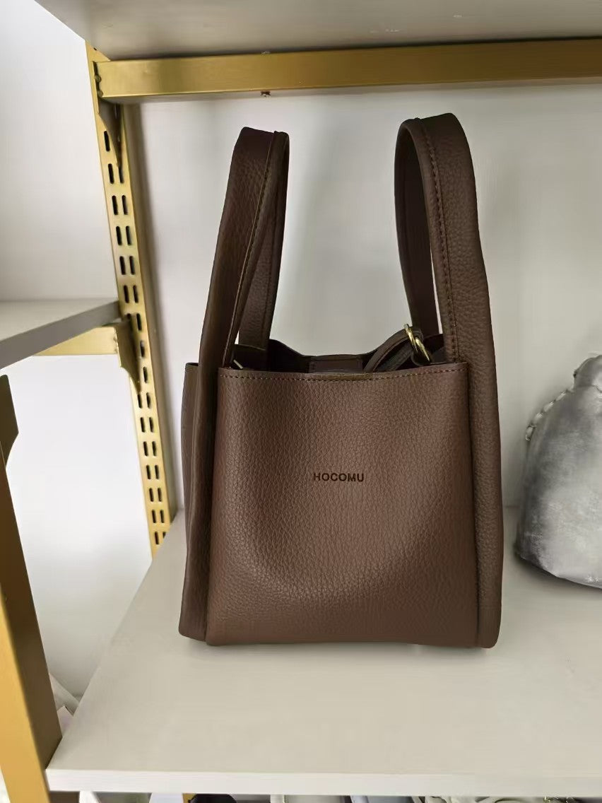 Women's Pattern Simple Portable Vegetable Basket Mother Handbags