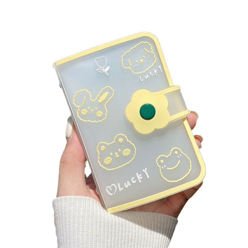 Women's Gel Large Capacity Multiple Slots Cute Card Holder