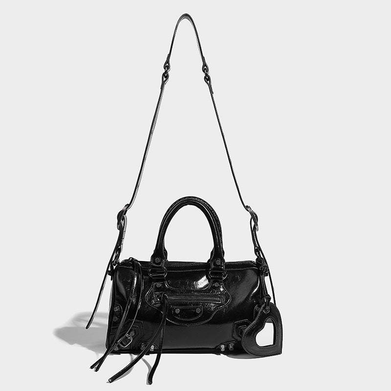 Stylish Paris Rivet Dark Motorcycle Hot Handbags