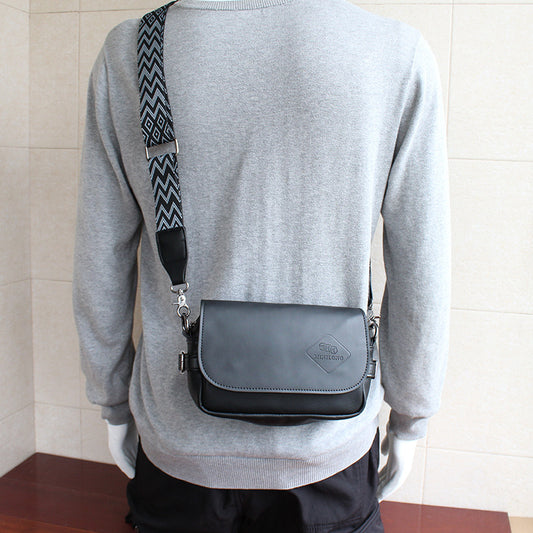 Men's Fashion Street Trendy Korean Style Green Men's Messenger Bags