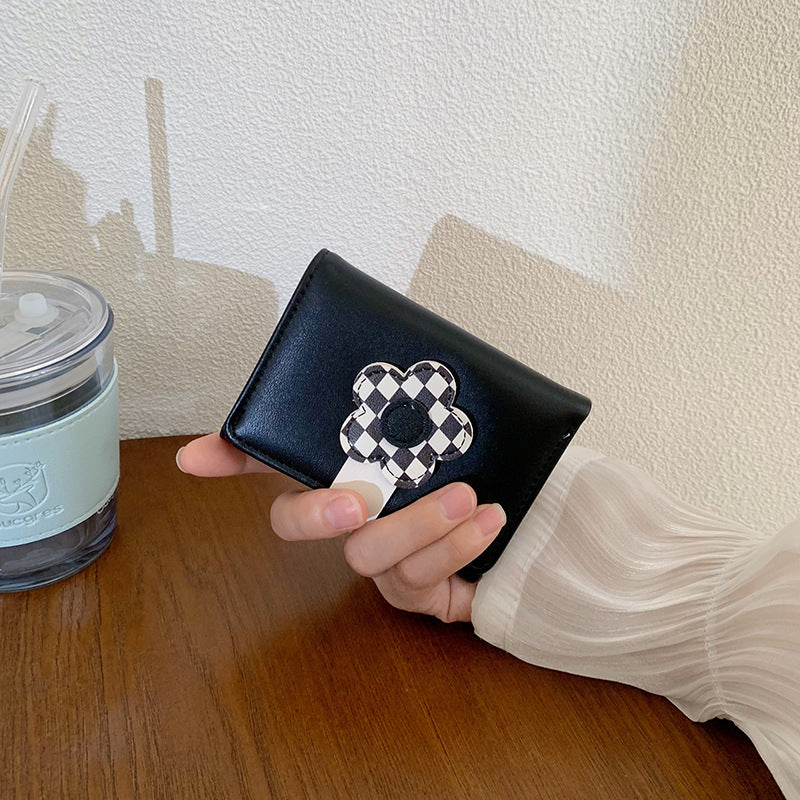 Women's Classic Korean Short Cartoon Cute Purses