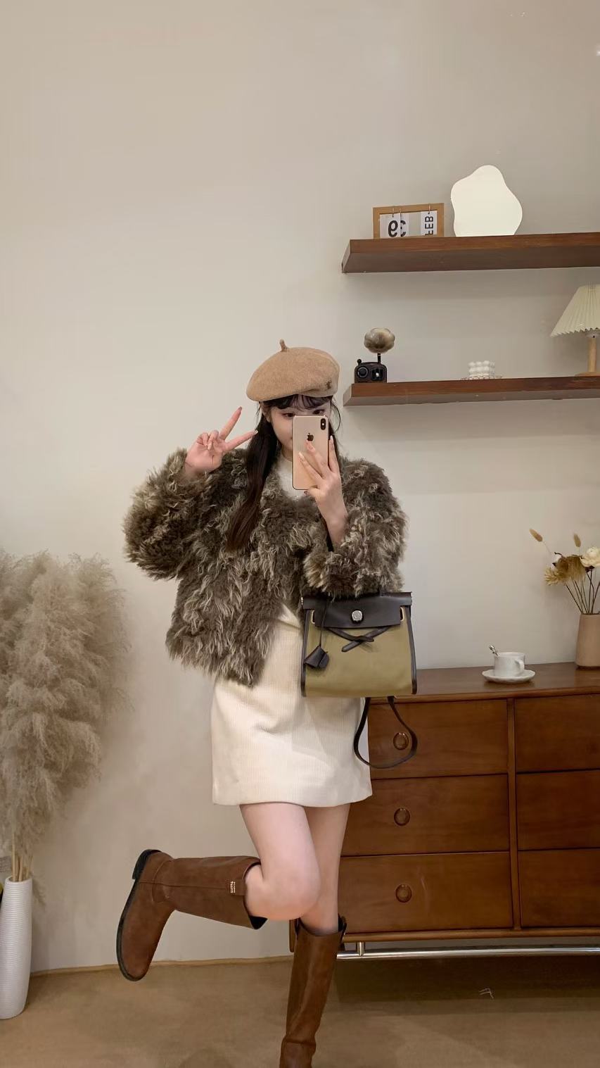 Chen Classic Style Graceful Collar Small Vests