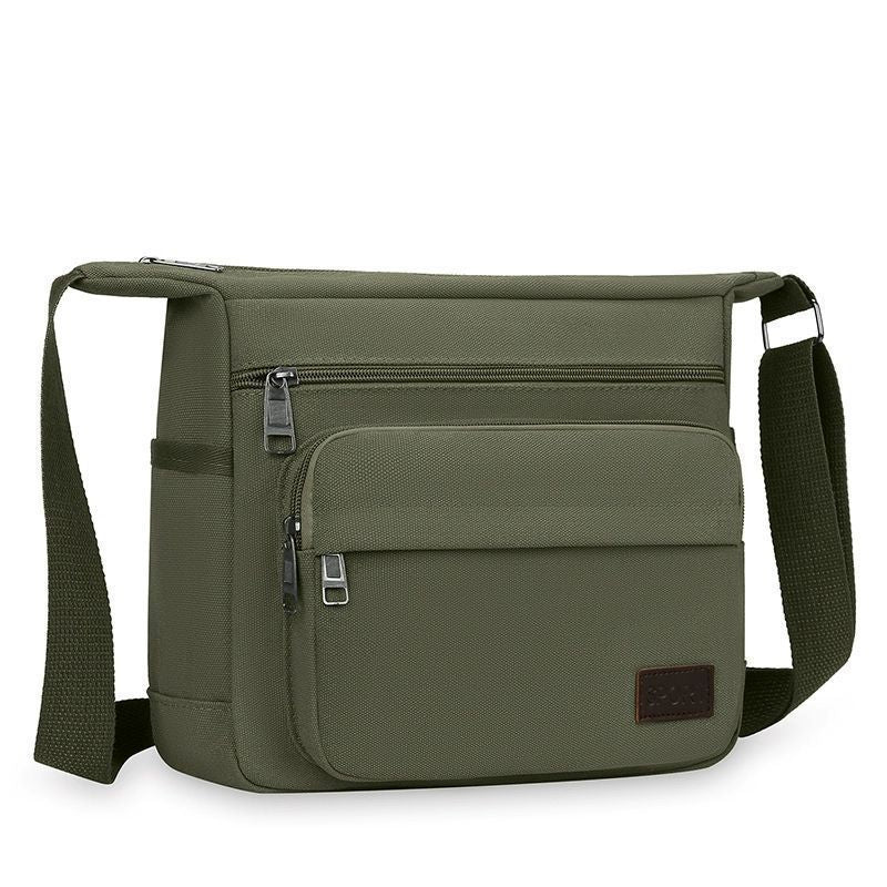 Men's Large Capacity Korean Style Canvas Computer Men's Messenger Bags