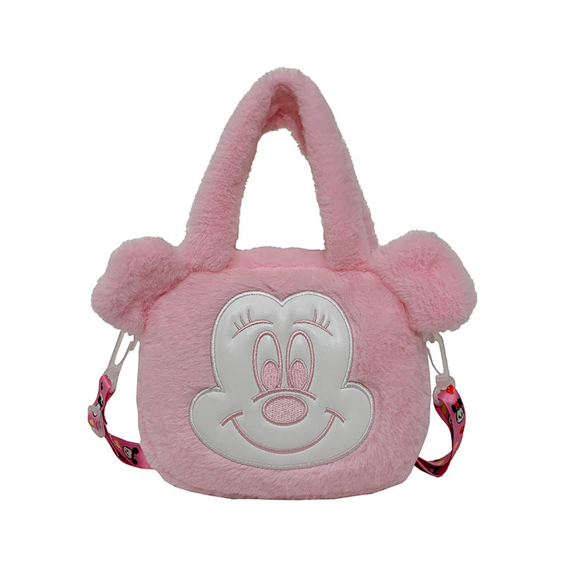Plush Cute Cartoon Crane Machines Doll Purses