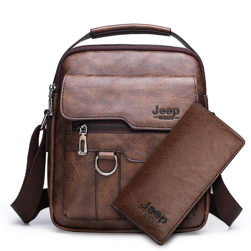 Men's New Pretty Suit Combination Fashion Men's Shoulder Bags