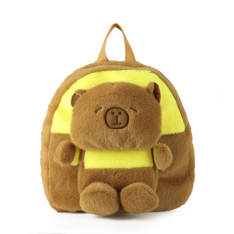Cartoon Cute Capybara Doll For Plush Backpacks