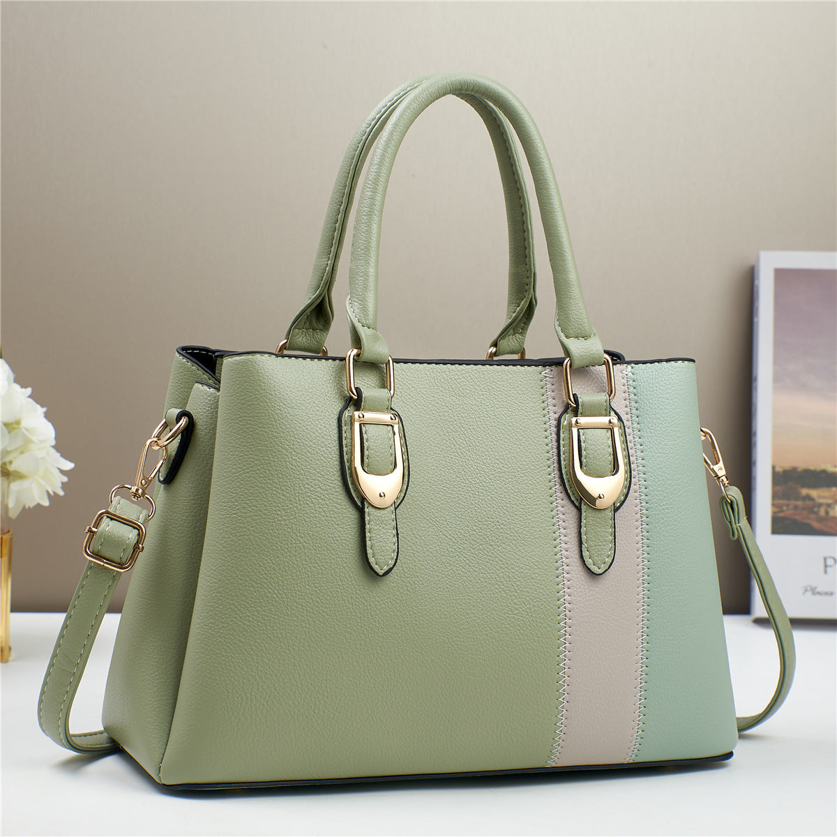 Women's Direct Mail Capacity Trendy Simple Fashion Handbags