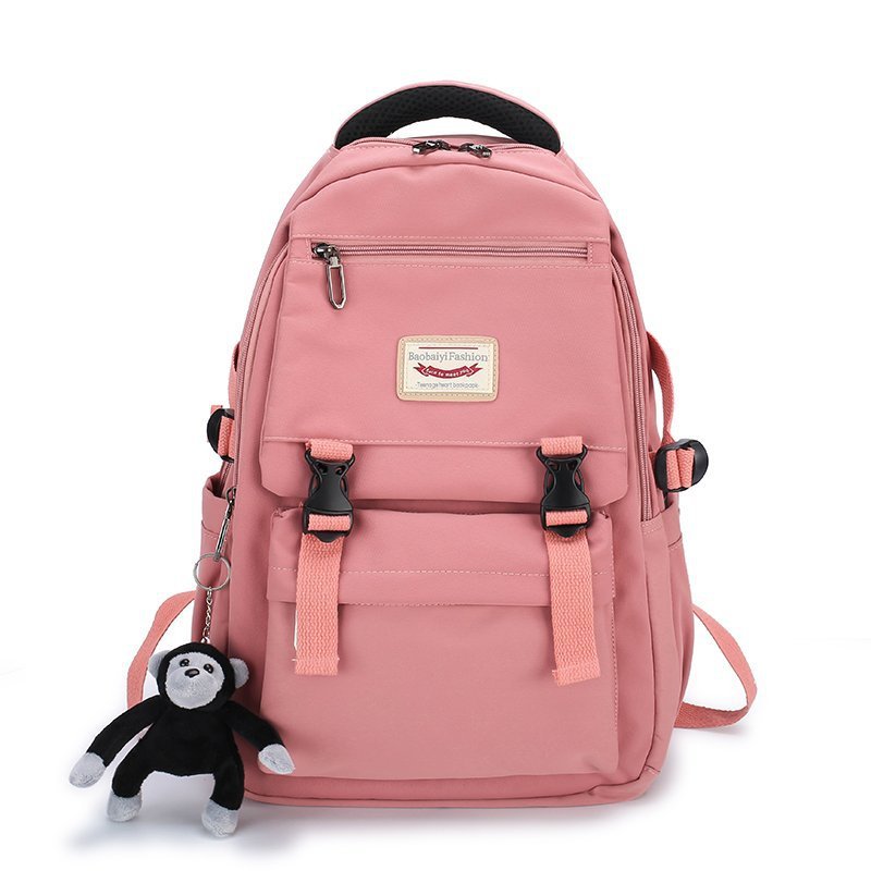 Men's French Large Capacity Female Junior High Backpacks