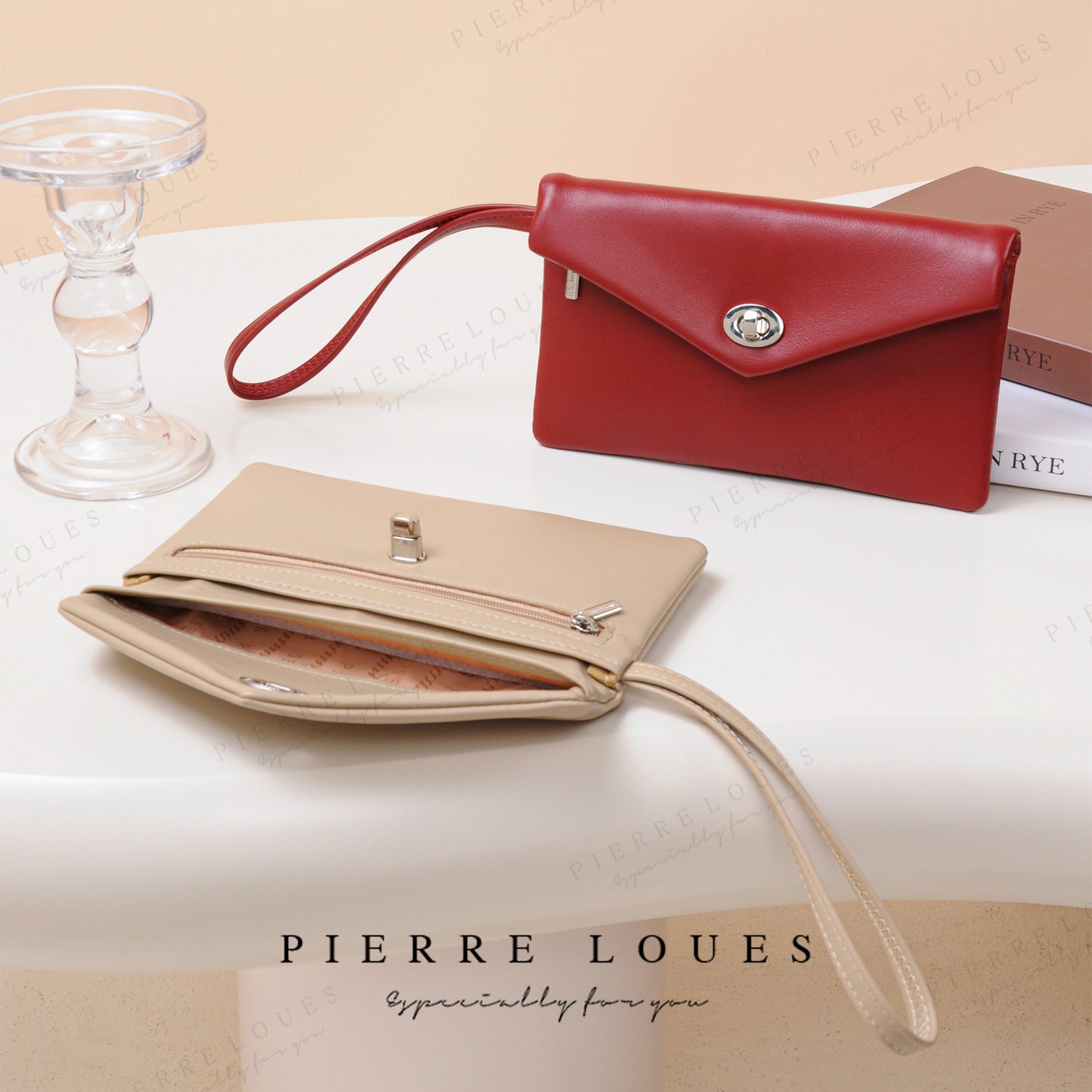 Women's Clutch Large Capacity Long Wrist Strap Ladies Wallets