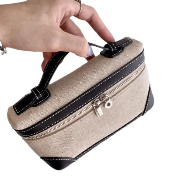 Creative Innovative Women's Stitching Leather Vintage Crossbody Bags