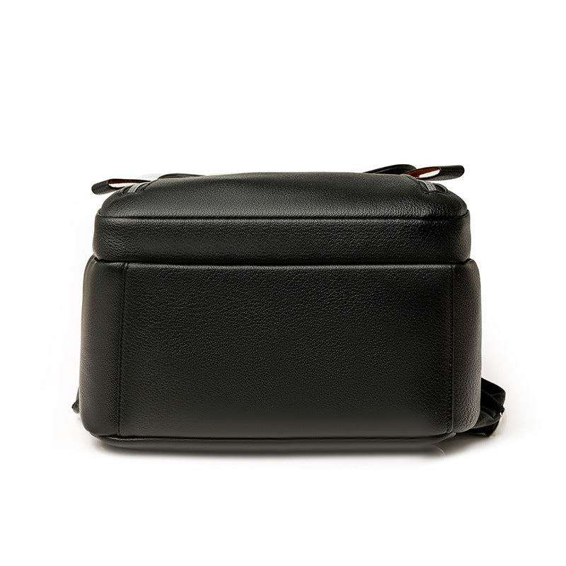 Women's Textured Large Capacity Niche Flip Retro Backpacks