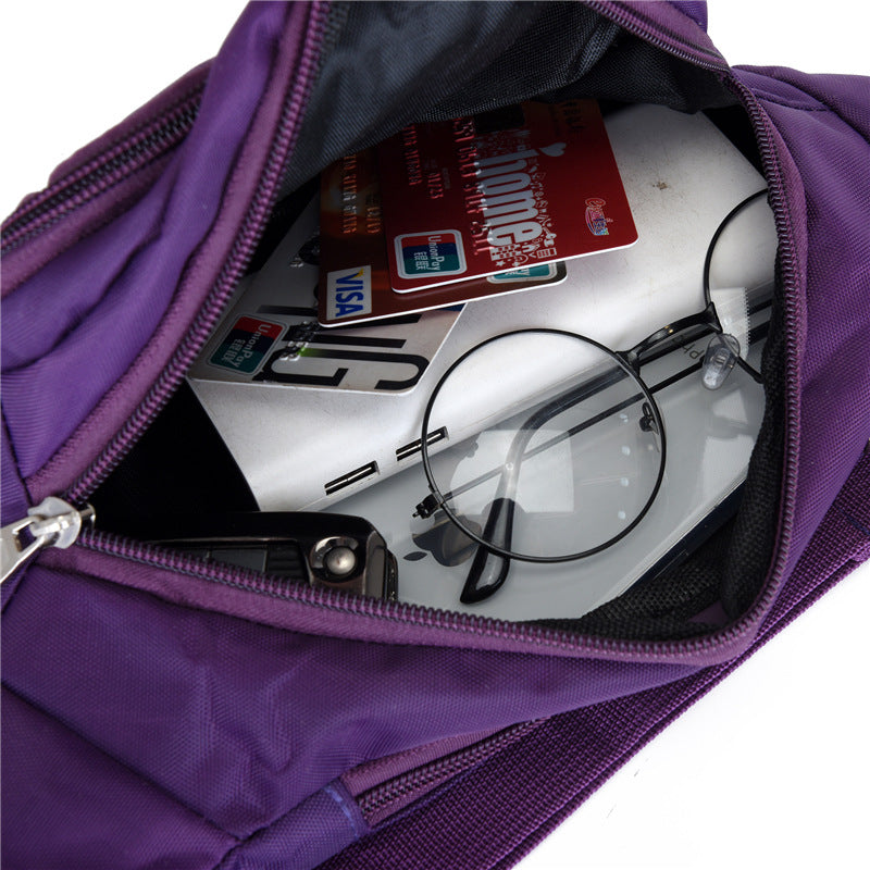 Women's & Men's & Large Capacity Water-resistant Mobile Cash Men's Waist Packs