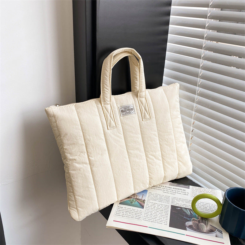 Women's Sleeve Design Space Cotton Shockproof Official Bags