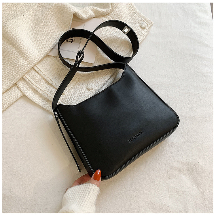 Women's Autumn Style High-grade Retro Minimalist Underarm Bags