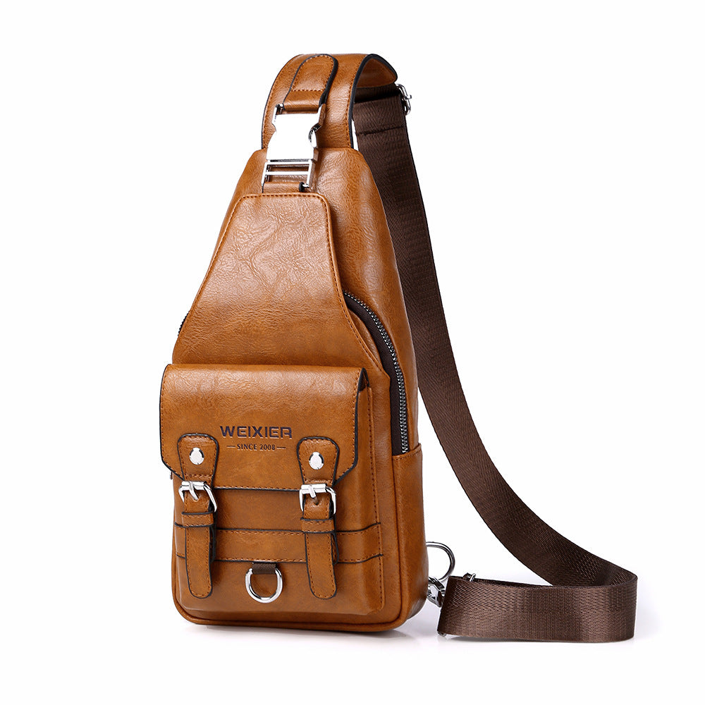 Women's & Men's & Trendy Large Capacity High-grade Fashion Men's Messenger Bags