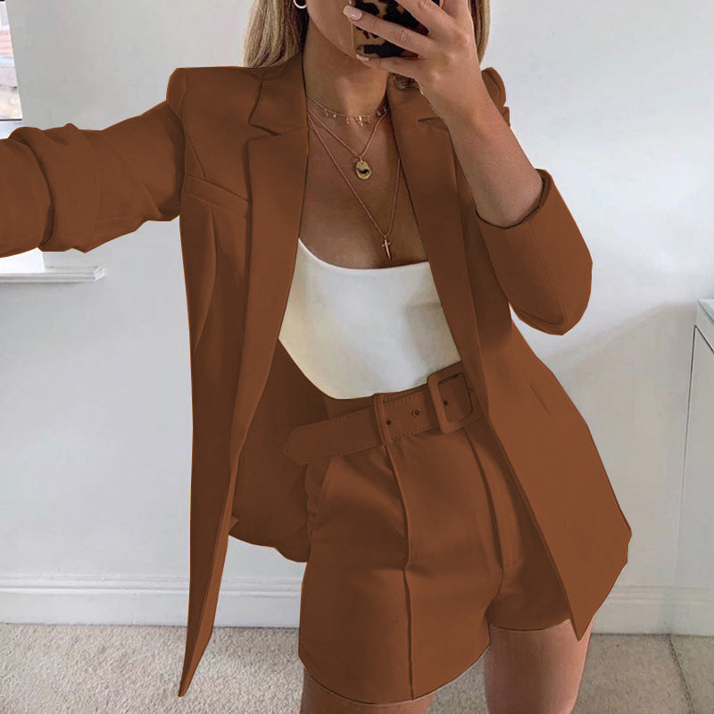 Stylish Graceful Fashion Sexy Temperament Casual Small Suit