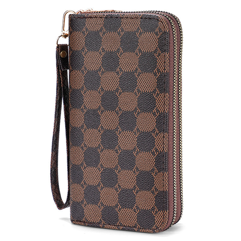 Women's Versatile Korean Printed Large Capacity Ladies Wallets
