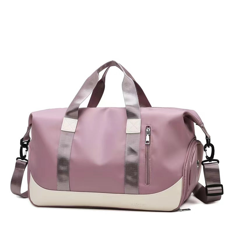 Yoga Dry Wet Separation Coverable Short-distance Large Travel Bags