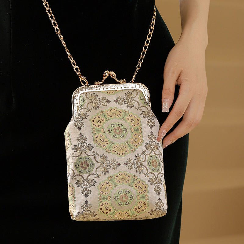 Gilded Mobile Chinese Style Cheongsam Banquet Handbags