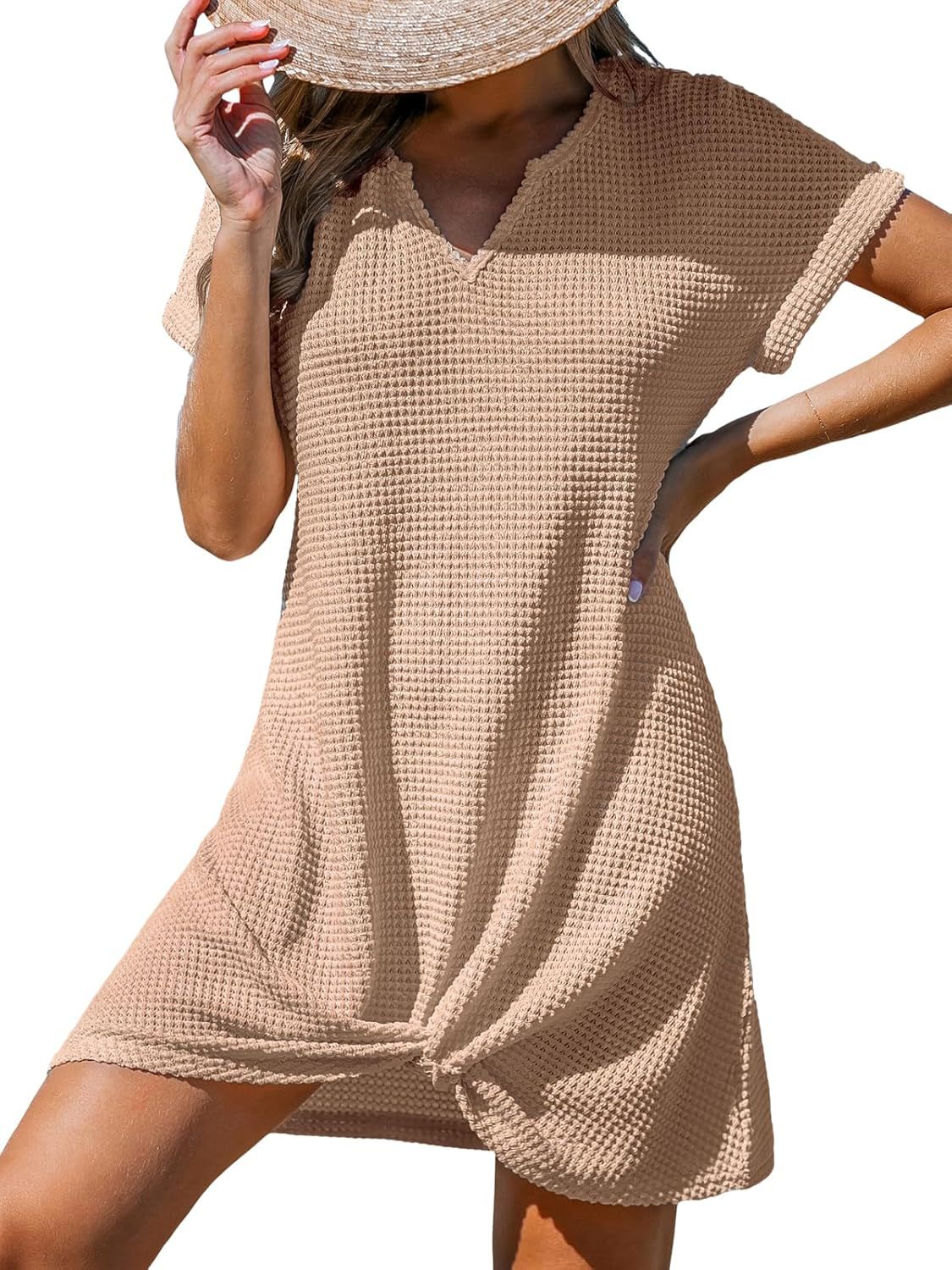 Classy Cool Innovative Women's Beach Knot Blouses