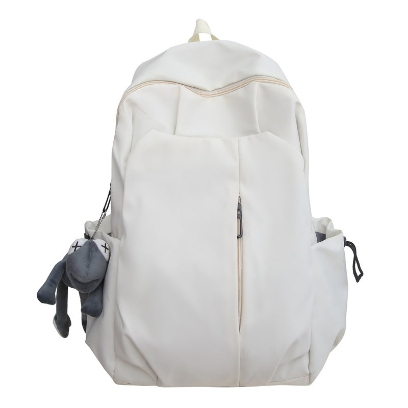 Women's & Men's & College Trendy Cool Simple Large Middle School Students' Schoolbags