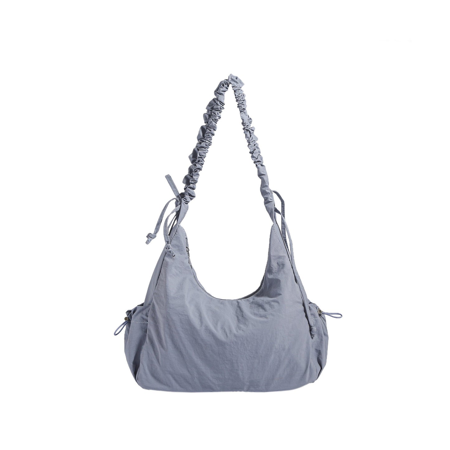 Pleated Cloud Female Summer Drawstring Large Bags